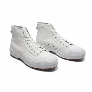 NIB Adidas Nizza Trek White Sneakers 10.5 High Top Shoes